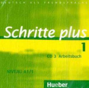 Schritte plus 1. Niveau A1/1. Audio-CD zum Arbeitsbuch und interaktiven Übungen de Monika Bovermann