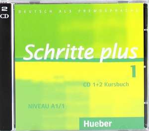 Schritte plus 1 Niveau A1/1. 2 Audio-CDs zum Kursbuch de Daniela Niebisch