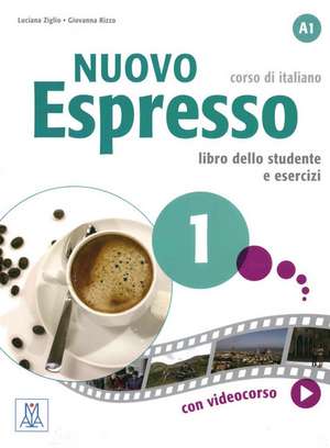 Nuovo Espresso 1 - einsprachige Ausgabe Schweiz. Buch mit DVD-ROM de Luciana Ziglio