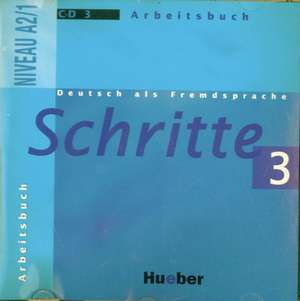 Schritte 3. 1 Audio-CDs zum Arbeitsbuch de Monika Reimann