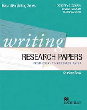 Writing Research Papers. Student's Book