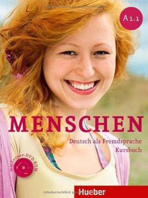 Menschen A1/1. Kursbuch mit DVD-ROM de Sandra Evans