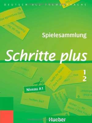 Schritte plus 1+2. Spielesammlung de Cornelia Klepsch