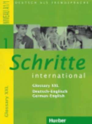 Schritte international 1. Glossar XXL Deutsch-Englisch