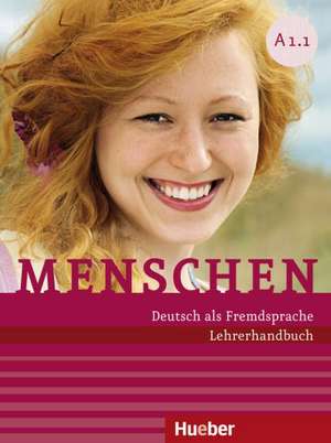 Menschen A1/1. Lehrerhandbuch de Susanne Kalender