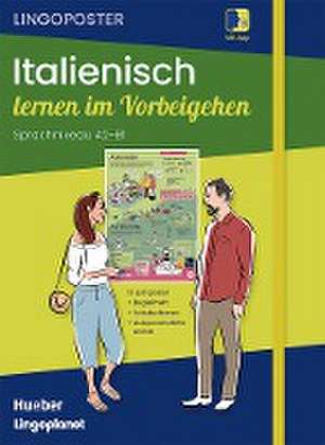 Lingoposter: Italienisch lernen im Vorbeigehen de Delius Fine Books GmbH