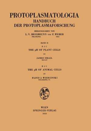 The pH of Plant Cells The pH of Animal Cells de James Small