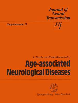 Age-associated Neurological Diseases de Lüder Deecke