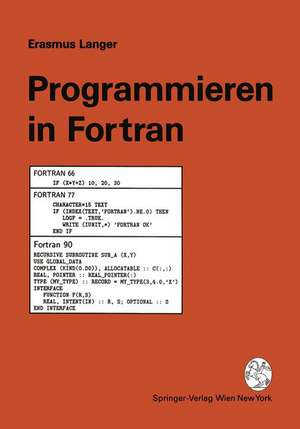 Programmieren in Fortran de Erasmus Langer