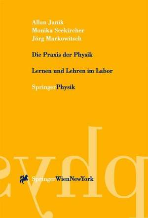 Die Praxis der Physik: Lernen und Lehren im Labor de Allan Janik