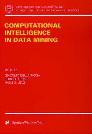 Computational Intelligence in Data Mining de Giacomo Della Riccia