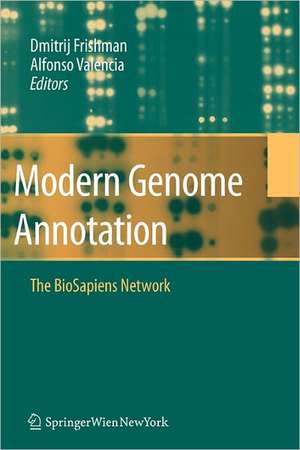 Modern Genome Annotation: The Biosapiens Network de D. Frishman