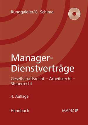 Manager Dienstverträge de Ulrich Runggaldier