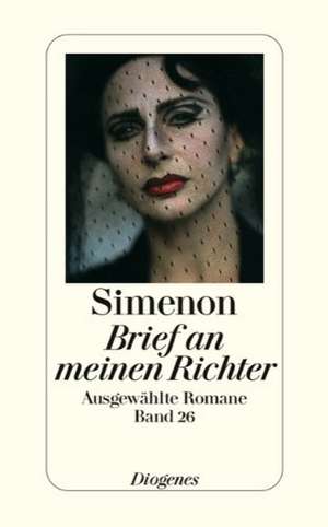 Brief an meinen Richter de Georges Simenon