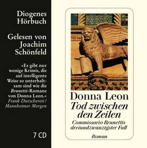 Tod zwischen den Zeilen de Donna Leon