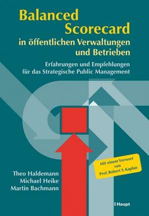 Balanced Scorecard in öffentlichen Verwaltungen und Betrieben de Theo Haldemann