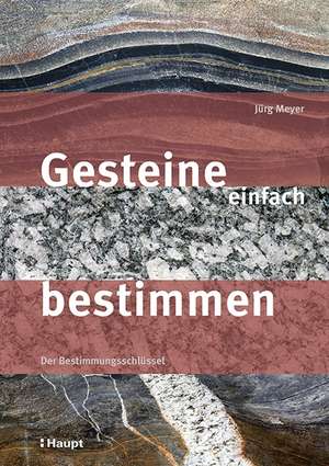 Gesteine einfach bestimmen de Jürg Meyer