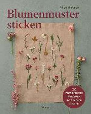 Blumenmuster sticken de Alice Makabe