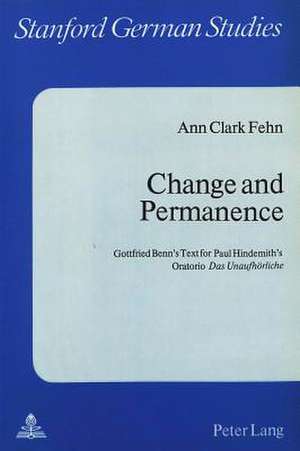 Change and Permanence