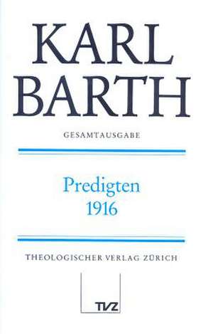 Karl Barth Gesamtausgabe