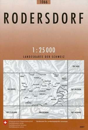 Swisstopo 1 : 25 000 Rodersdorf