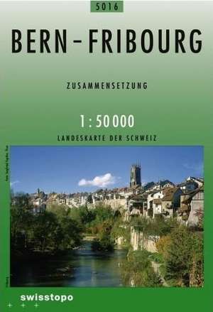 Swisstopo 1 : 50 000 Bern Fribourg