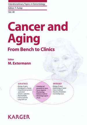 Cancer and Aging de Martine Extermann