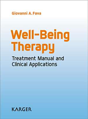 Well-Being Therapy de GA FAVA