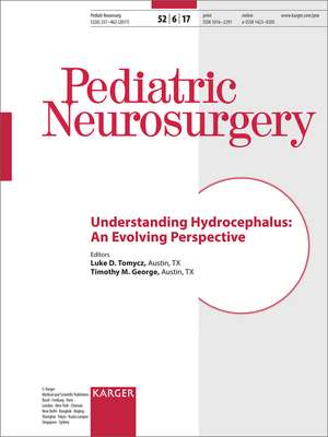 Understanding Hydrocephalus: An Evolving Perspective de Luke D. Tomycz