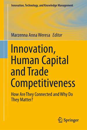 Innovation, Human Capital and Trade Competitiveness: How Are They Connected and Why Do They Matter? de Marzenna Anna Weresa