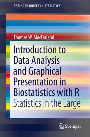 Introduction to Data Analysis and Graphical Presentation in Biostatistics with R: Statistics in the Large de Thomas W. MacFarland