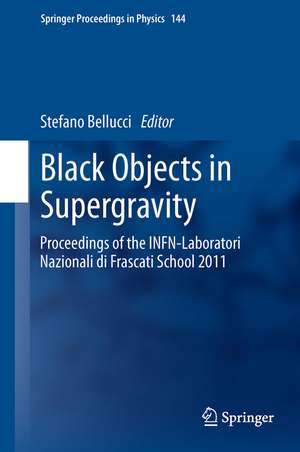 Black Objects in Supergravity de Stefano Bellucci