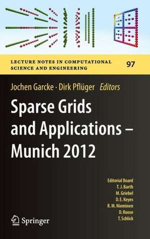 Sparse Grids and Applications - Munich 2012 de Jochen Garcke