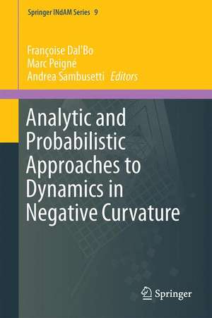 Analytic and Probabilistic Approaches to Dynamics in Negative Curvature de Françoise Dal'Bo