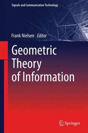 Geometric Theory of Information de Frank Nielsen