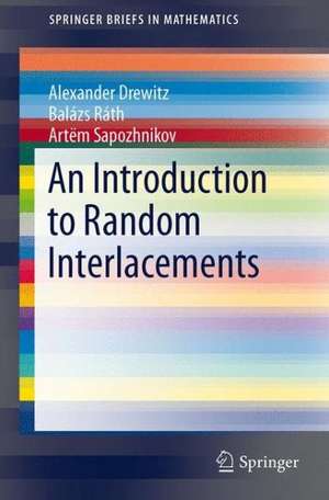 An Introduction to Random Interlacements de Alexander Drewitz