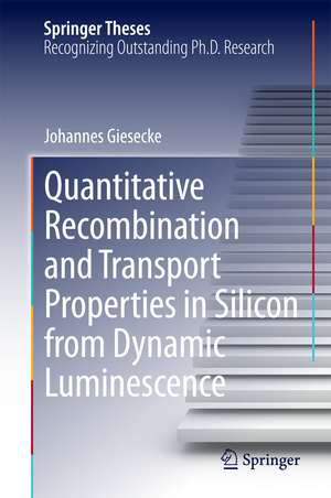 Quantitative Recombination and Transport Properties in Silicon from Dynamic Luminescence de Johannes Giesecke