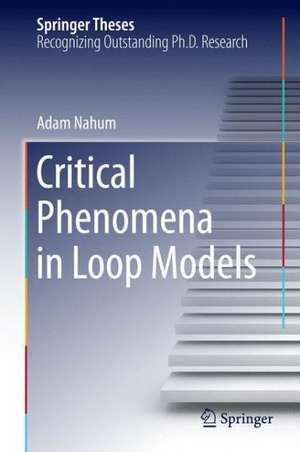 Critical Phenomena in Loop Models de Adam Nahum