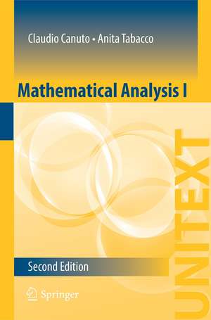 Mathematical Analysis I de Claudio Canuto