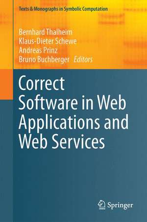 Correct Software in Web Applications and Web Services de Bernhard Thalheim