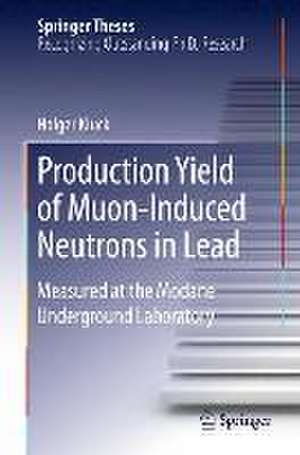 Production Yield of Muon-Induced Neutrons in Lead: Measured at the Modane Underground Laboratory de Holger Kluck