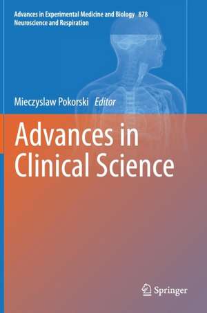 Advances in Clinical Science de Mieczyslaw Pokorski