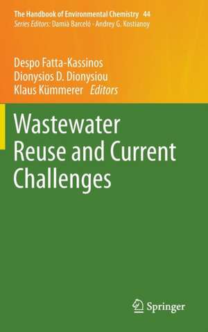 Wastewater Reuse and Current Challenges de Despo Fatta-Kassinos