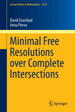 Minimal Free Resolutions over Complete Intersections de David Eisenbud