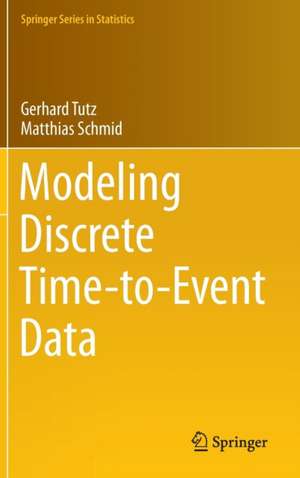 Modeling Discrete Time-to-Event Data de Gerhard Tutz