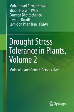 Drought Stress Tolerance in Plants, Vol 2: Molecular and Genetic Perspectives de Mohammad Anwar Hossain