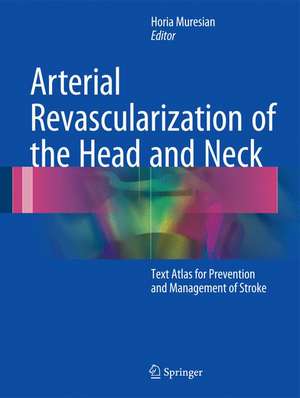 Arterial Revascularization of the Head and Neck: Text Atlas for Prevention and Management of Stroke de Horia Muresian