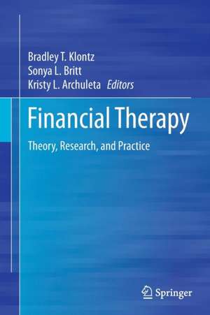 Financial Therapy de Bradley T. Klontz