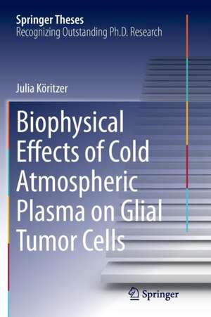 Biophysical Effects of Cold Atmospheric Plasma on Glial Tumor Cells de Julia Köritzer