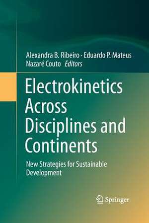 Electrokinetics Across Disciplines and Continents: New Strategies for Sustainable Development de Alexandra B. Ribeiro